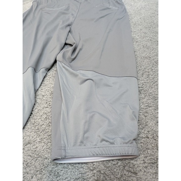 Nike Vapor Select High "Knicker" Baseball Pants Grey/Black Piping Mens Size 3XL. - Picture 14 of 15